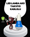 Araç Akü Bağlantılı 12V LED Ampul Pratik Işık Çözümü