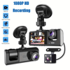 Araç Araba Kamerasi Black Box Traffic Recorder  3 Kameralı Bx40