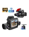 Araç İçi Güvenlik Kamerası 4 Lensli Full HD Kayıt Destekli Sistem