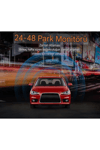 Araç içi kamera 1080P çözünürlük 3,8 inç ekran gece görüş çarpışma algılama park monitörü