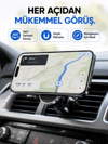 Araç İçi Manyetik Telefon Tutucu Havalandırma Izgarası Uyumlu Telefon Tutacağı
