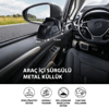 Araç İçi Salyangoz Küllük – Sürgülü Kapaklı, Metal Hazneli, Koku Yayılımını Azaltmaya Yardımcı Kapı Koluna Takılabilen Otomobil Küllüğü Bx40
