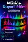 Araç Mağaza Ve Vitrin İçin Renkli LED Kayan Yazı Paneli Kumandalı Ekran