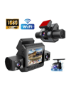 Araç Ön Arka İç Kamera Sistemi Full HD Hareket Sensörlü Kayıt Cihazı