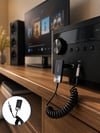 Araç ve Ev Ses Sistemleri İçin Bluetooth AUX Adaptörü