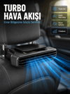 Aroma Hazneli Araç Koltuk Başlığı Fanı 5 Kademeli Güçlü Hava Akışı Sunan Soğutucu