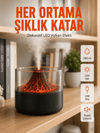 Aromaterapi Difüzörlü Sessiz Çalışan Hava Nemlendirici