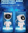 Astronot, Galaksi, Projektör, Uzaktan Kumandalı, Gece Lambası Bwr-47 Bx40