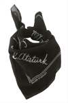 Atatürk İmzalı Desenli Bandana 50*50
