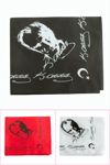 Atatürk İmzalı Desenli Keten Bandana 50*50