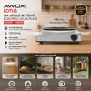 Awox Lotus Tek Gözlü Elektrikli Ocak Plate 185mm.1500w Bx40