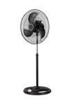 Ayaklı siyah metal kanatlı 80 watt 18 inç 3 kademeli vantilatör 3 yıl garantili - Elektronik