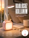 Ayarlanabilir LED Masa Lambası Şarjlı Modern Aydınlatma