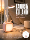 Ayarlanabilir LED Masa Lambası Şarjlı Modern Aydınlatma