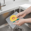 Ayçiçeği Tasarımlı Gider Koku Önleyici – Silikon Lavabo Gider Matı Bx40