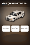 Ayrton Senna Logolu 1/64 Diecast Mercedes 190E Model Araba - Blisterli Paket BX-313360