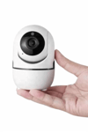 Baby Kamera Kablosuz 720P Beyaz 360 Derece Wifi Kamera Full HD 1080p
