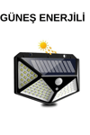 Bahçe Lambası Bahçe Aydınlatma Sensörlü Suya Dayanıklı 100 Led