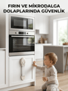 Bebek Güvenlik Dolap Kilidi Çok Amaçlı Çocuk Emniyet Kilit Sistemi