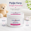 Bebek Pişik Giderici Bariyer Krem Onarıcı Yoğun Cilt Bakım Kremi Çinko Oksit Lanolin