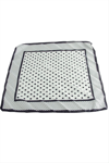 Benekli Zr Saten Fular 50*50 cm
