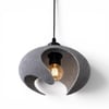 Beton Dokulu İskandi̇nav Premi̇um Salon Oturmaodası Avize 21 X 26 Cm Gri