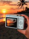 Beyaz 4K Video Kayıtlı 48 MP Dijital Fotoğraf Makinesi Otomatik Odaklama