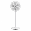 Beyaz 5 Pervane - 18 Inc Ev - Ofis Kompakt - Sessiz - Üç Kademe 140cm Yükseklik Ayaklı Vantilatör Sf-6798 Bx40