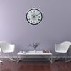 Beyaz 52 Cm Metal Mandala Desenli Tasarım Duvar Saati