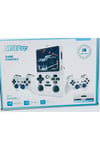 Beyaz Bluetooth özellikli retro arcade oyun konsolu ve rocker Wi-Fi TV bağlantılı