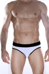 Beyaz Jockstrap