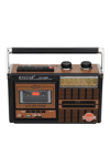 Beyaz nostaljik radyo kaset çalar USB SD FM radyolu 2 yıl garantili Bluetooth yok