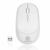 Beyaz Renkli Ergonomik Sessiz Kablosuz Mouse – Usb Alıcılı, Ofis Ve Oyun İçin Konforlu Bilgisayar Faresi Ms6310 Bx40