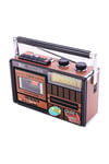 Beyaz USB FM radyo kaset çalar, 2 yıl garantili nostaljik müzik çalar cihaz - Elektronik