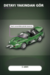 Blister Ambalajlı 1/64 Ölçek Jaguar XKR Model Araba - Diecast Koleksiyon Oyuncağı BX-313357