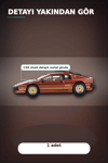 Blister Paketli 1/64 Ölçek Lotus Esprit Turbo Diecast Model Araba - For Your Eyes Only BX-313362