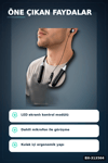 Bluetooth 4.0 Boyun Kulakligi Mikrofonlu Ses Kontrollu 400 Saat Bekleme Suresi 10m Menzil BX-313564