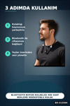 Bluetooth 4.0 Boyun Kulakligi Mikrofonlu Ses Kontrollu 400 Saat Bekleme Suresi 10m Menzil BX-313564