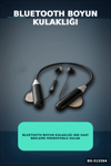 Bluetooth 4.0 Boyun Kulakligi Mikrofonlu Ses Kontrollu 400 Saat Bekleme Suresi 10m Menzil BX-313564
