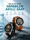 Bluetooth Bağlantılı Akıllı Saat Tüm Telefonlara Uyumlu Değiştirilebilir Kordon