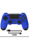 Bluetooth bağlantılı mavi gamepad Playstation 4 uyumlu kablosuz oyun kolu - Elektronik