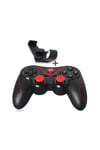 Bluetooth bağlantılı siyah gamepad telefon tutucu standlı PC uyumlu kablosuz oyun kolu