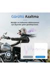 Bluetooth bağlantılı su geçirmez fenerli motosiklet kask kulaklığı interkom 2 yıl garantili