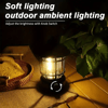Bluetooth Hoparlör Özellikli Dimerli Led Kamp Lambası Hs66 Bx40