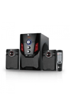 Bluetooth hoparlör yeşil renk 2+1 kumandalı radyo sd kart usb bass 5 saat dinleme süresi
