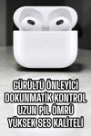 Bluetooth Kulaklık 3.Nesil Kablosuz Uzun Pil Ömrü Dokunmatik Kontrol
