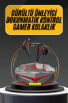 Bluetooth Kulaklık HD Ses Kaliteli Işıklı Metal Kasa Ios Android Uyumlu Mikrofonlu