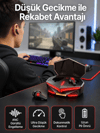 Bluetooth Kulaklık HD Ses Kaliteli Işıklı Metal Kasa Ios Android Uyumlu Mikrofonlu