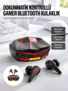 Bluetooth Kulaklık HD Ses Kaliteli Işıklı Metal Kasa Ios Android Uyumlu Mikrofonlu Yeni Nesil