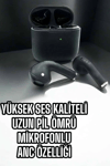 Bluetooth Kulaklık Yeni Nesil Pro Sensörlü Mikrofon Çağrı Cevaplama